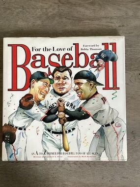 Triumph Red Illustrated Baseball Book